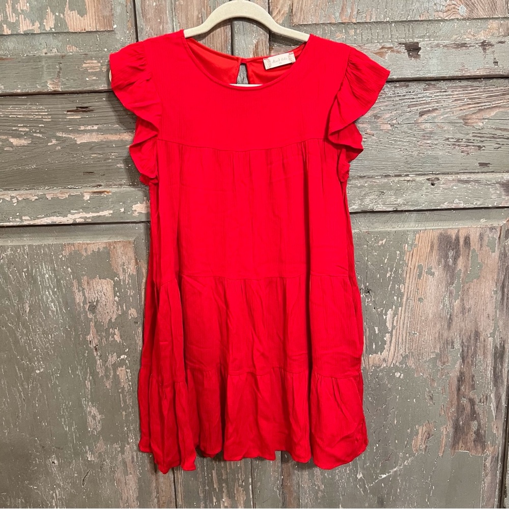 Altar'd State Red Mini Dress